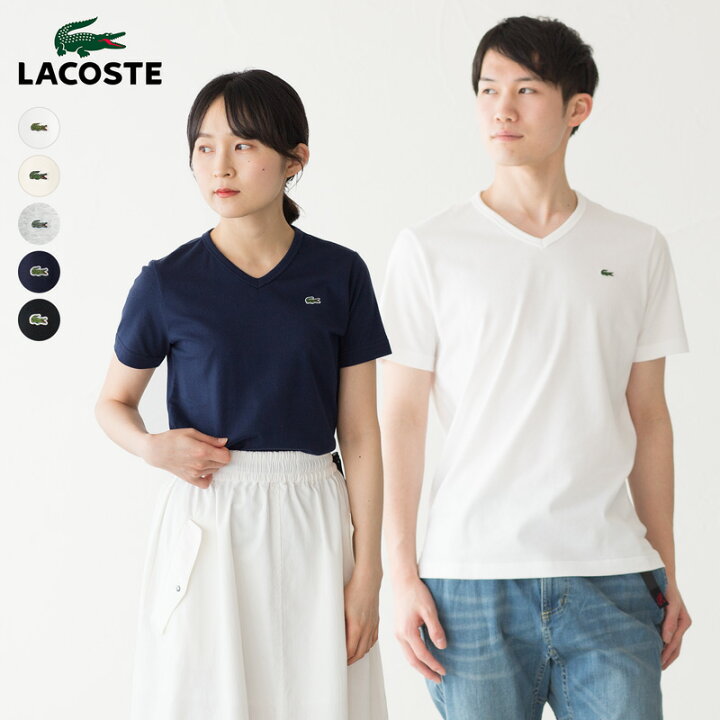 楽天市場】[製造中止・日本製]ラコステ 半袖 Vネック Tシャツ TH632E 