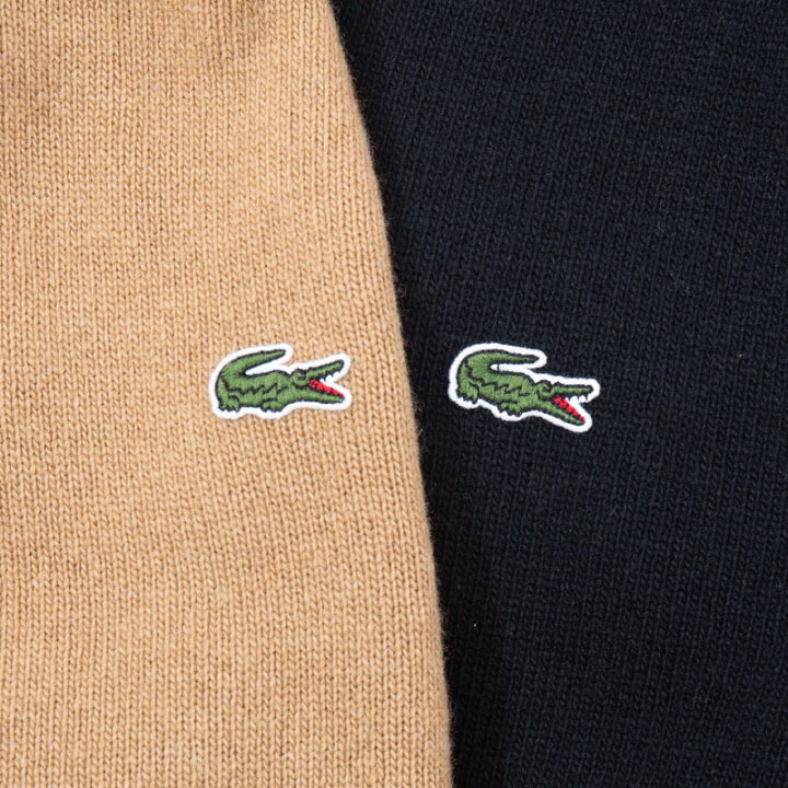 楽天市場】ラコステ エッセンシャル ウール ニット セーター LACOSTE 