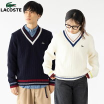 楽天市場】LACOSTE ラコステ（ネックラインVネック）（ニット 