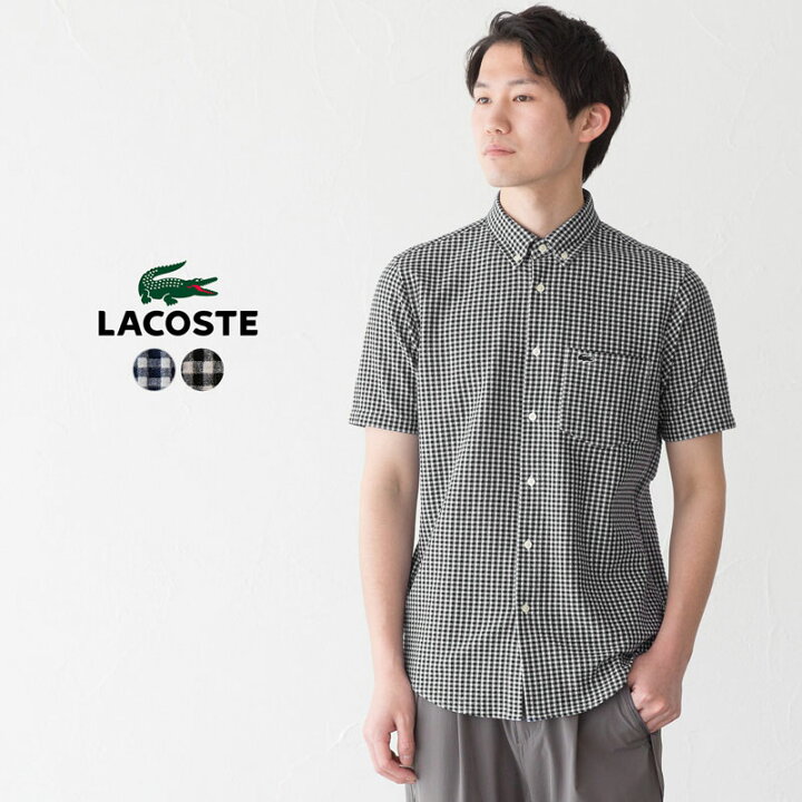 楽天市場】ラコステ クールマックス ブレンド ジャガード 半袖 