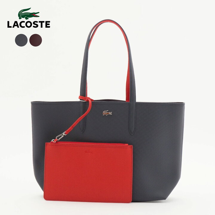 楽天市場】ラコステ リバーシブル トート バッグ LACOSTE NF2142AA 