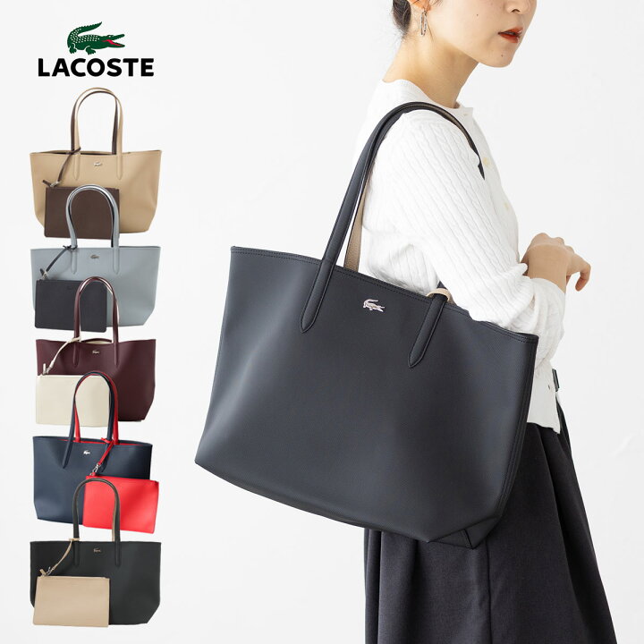 楽天市場】ラコステ リバーシブル トート バッグ LACOSTE NF2142AA 