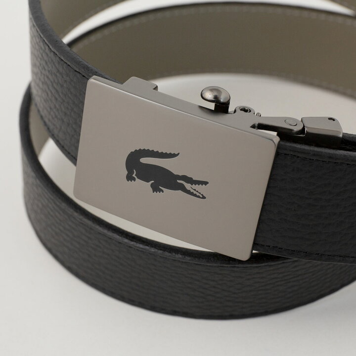 楽天市場】ラコステ LACOSTE ガチャベルバックルリバーシブルレザー  