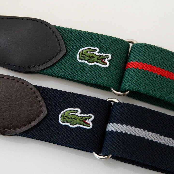 楽天市場】ラコステ LACOSTE クラシック ボーダー テープベルト RC005J 