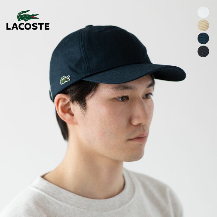 楽天市場】ラコステ フロントブランク 6パネル キャップ RK010J-99 