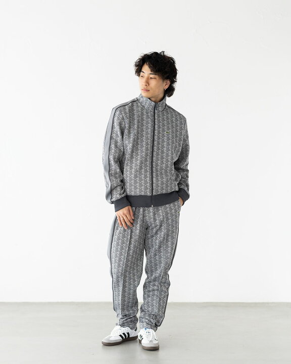 楽天市場】ラコステ LACOSTE ジャージ モノグラム 上下組 トラック 