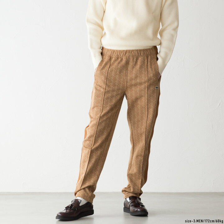 楽天市場】【20%OFF】ラコステ モノグラム トラックパンツ LACOSTE 