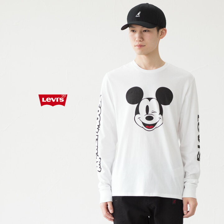 楽天市場 リーバイス ミッキー グラフィック ロングスリーブ Tシャツ ディズニーコレクション ココチヤ