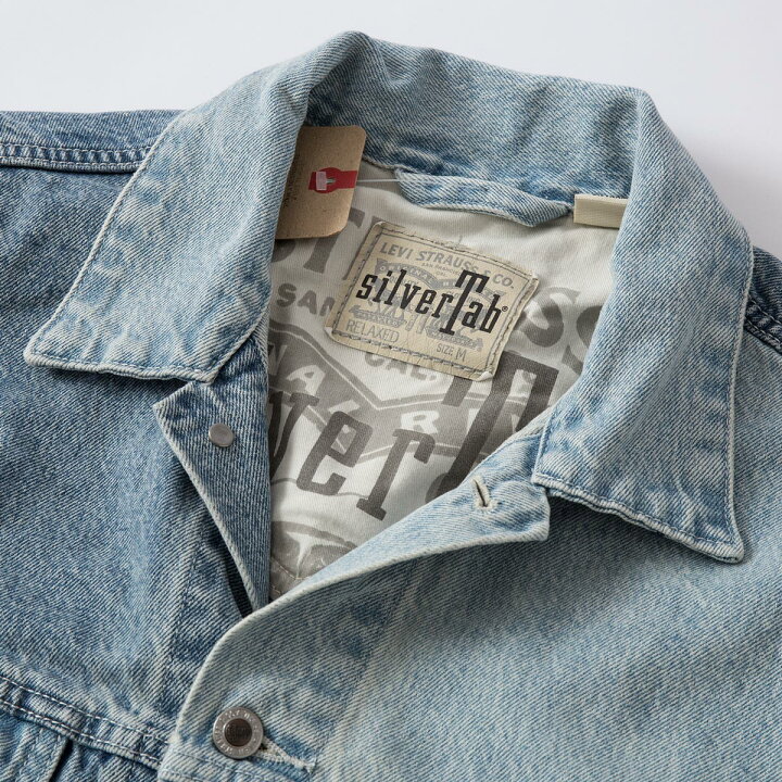 楽天市場】リーバイス シルバータブ トラッカージャケット ライト  