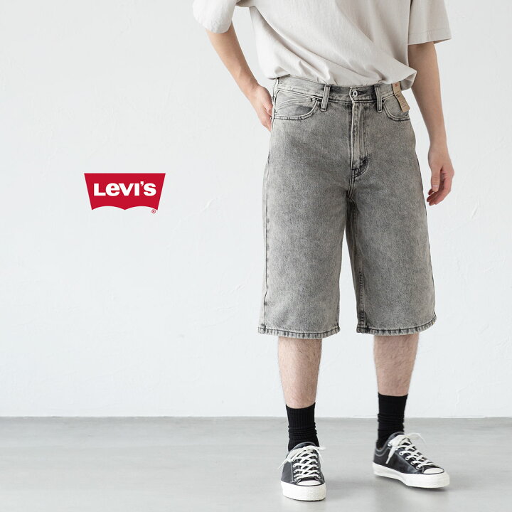 楽天市場】リーバイス シルバータブ バギー ワイド ショーツ LEVI