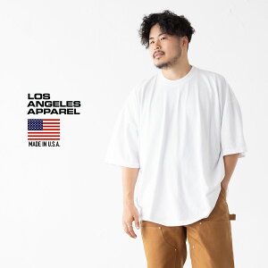 �y3XL�܂œW�J�z ���T���[���X�A�p���� 6.5oz �K�[�����g�_�C �N���[�l�b�N T�V���c LOS ANGELES APPAREL 1801GD ���X�A�p ���� [�l�R�|�X�z��]