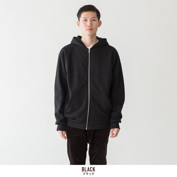 楽天市場】ロサンゼルスアパレル パーカー 14OZ ヘビーフリース ジップ 