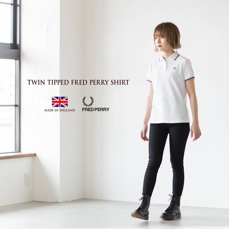 【楽天市場】フレッドペリー ポロシャツ G12 英国製 レディース 