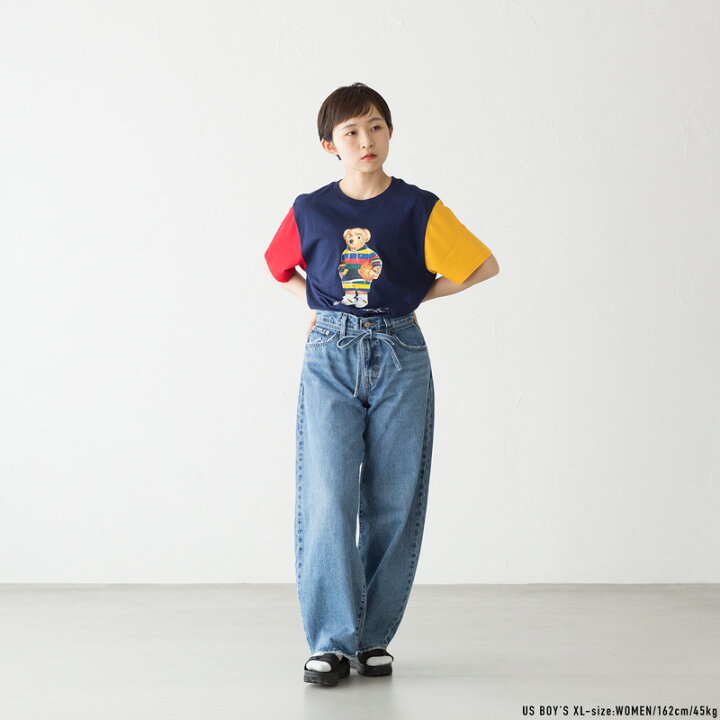 楽天市場】ポロベア カラーブロック Tシャツ POLO RalphLauren ポロ 