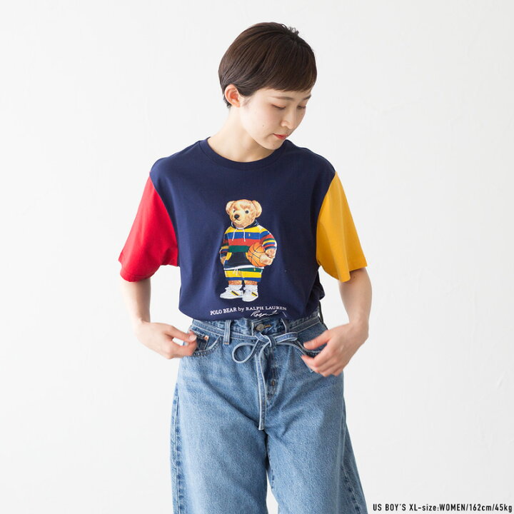 楽天市場】ポロベア カラーブロック Tシャツ POLO RalphLauren ポロ 