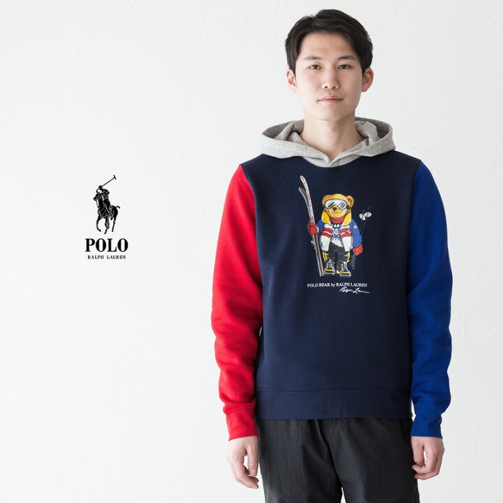 楽天市場】ポロベア パーカー マルチカラー POLO RalphLauren ポロ  
