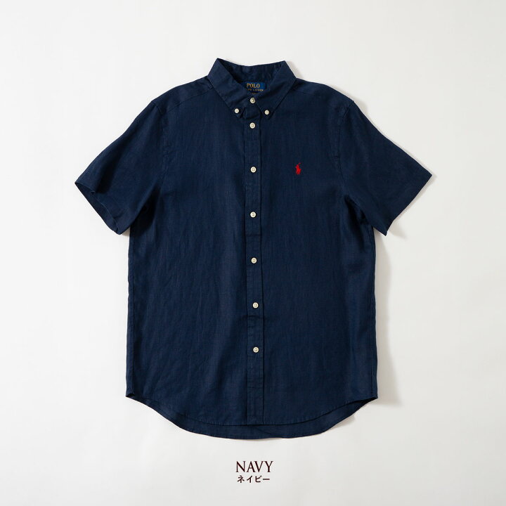 楽天市場】ポロ ラルフローレン 半袖 リネン シャツ POLO RALPH LAUREN 