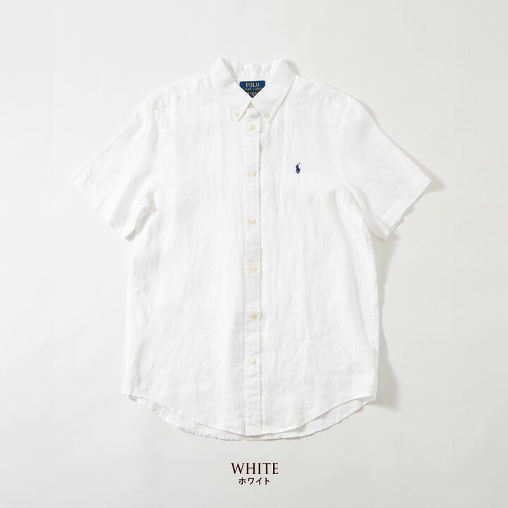 楽天市場】ポロ ラルフローレン 半袖 リネン シャツ POLO RALPH LAUREN  