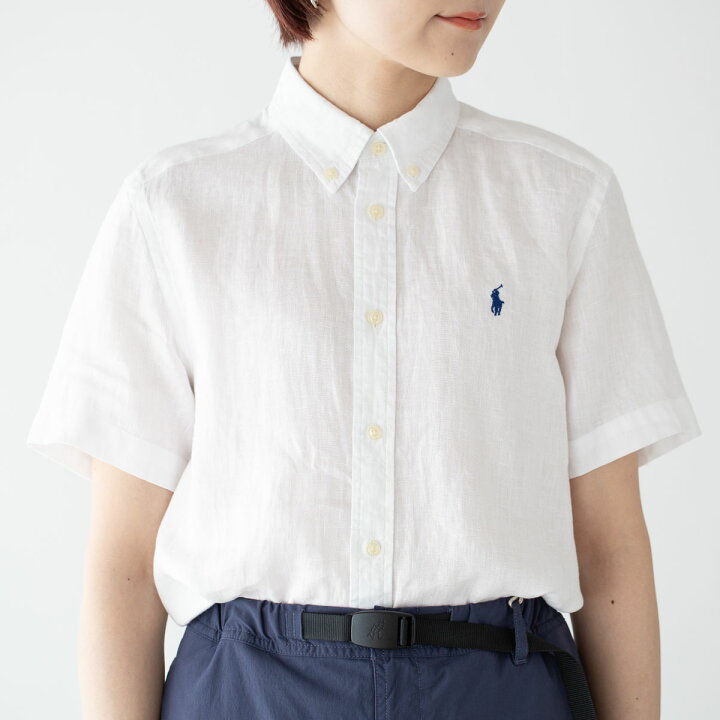 楽天市場】ポロ ラルフローレン 半袖 リネン シャツ POLO RALPH LAUREN  