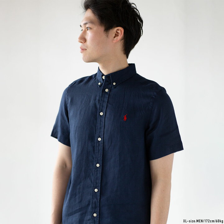 楽天市場】ポロ ラルフローレン 半袖 リネン シャツ POLO RALPH LAUREN 