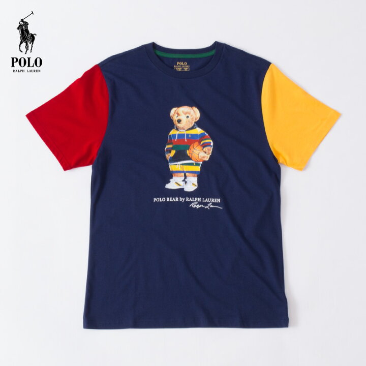 楽天市場】ポロベア カラーブロック Tシャツ POLO RalphLauren ポロ 