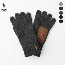 ポロ ラルフローレン 手袋 POLO RalphLauren PC0494 ウール タッチ ニット グローブ [ネコポス配送]