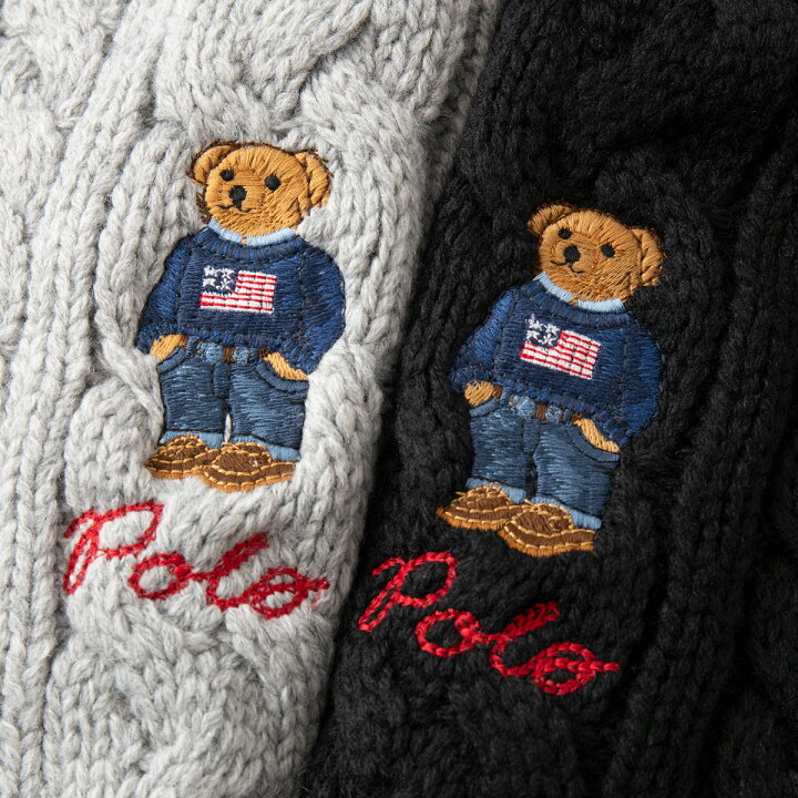 楽天市場】ポロ ラルフローレン ポロベア マフラー POLO RalphLauren 