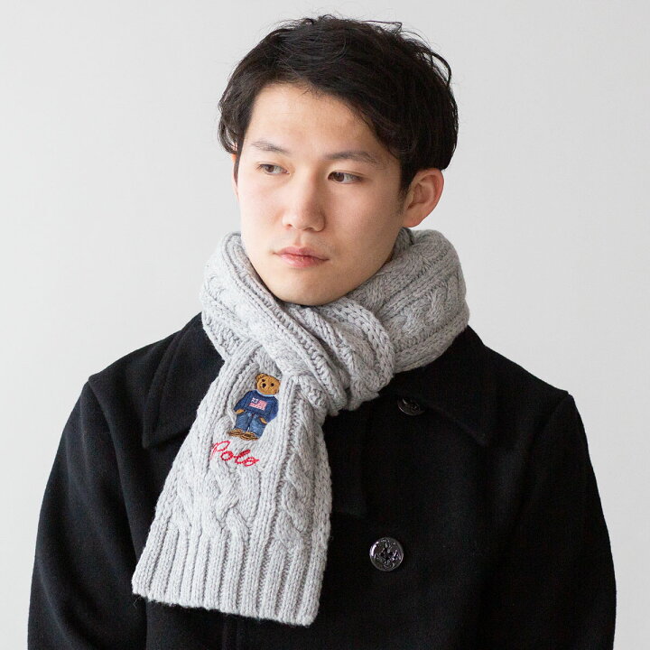 楽天市場】ポロ ラルフローレン ポロベア マフラー POLO RalphLauren 