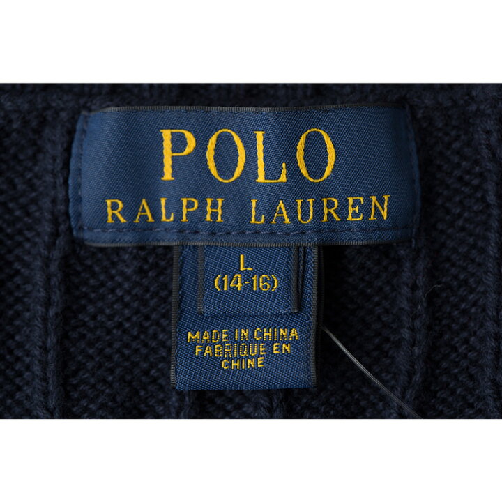 楽天市場】ポロ ラルフローレン ケーブル編み セーター POLO  