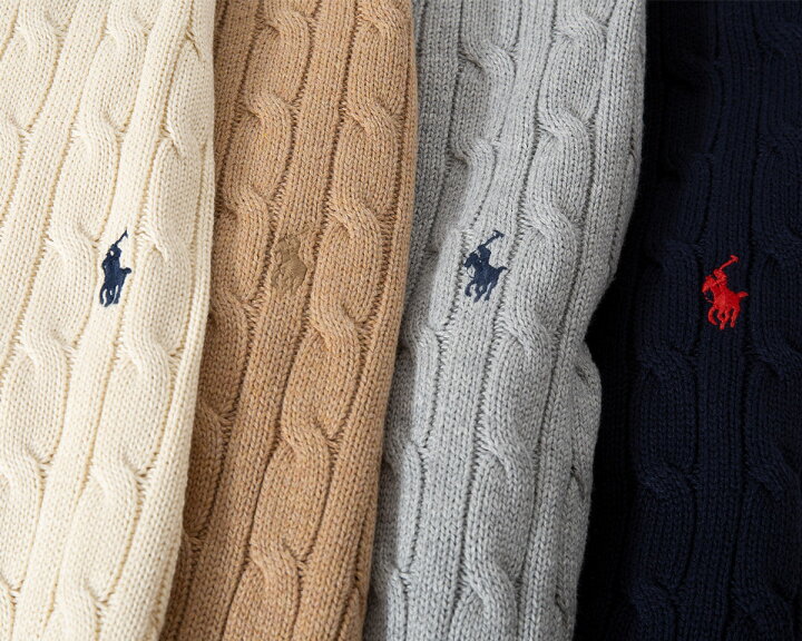楽天市場】ポロ ラルフローレン ケーブル編み セーター POLO Ralph 