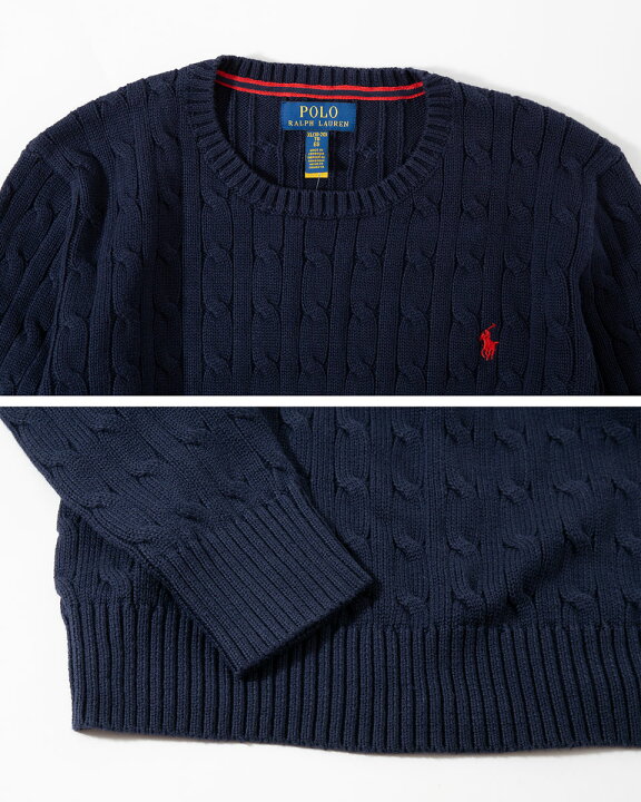楽天市場】ポロ ラルフローレン ケーブル編み セーター POLO Ralph 