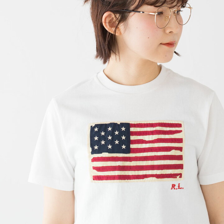 楽天市場】ポロ ラルフローレン 星条旗 アメリカ国旗 コットン Tシャツ 