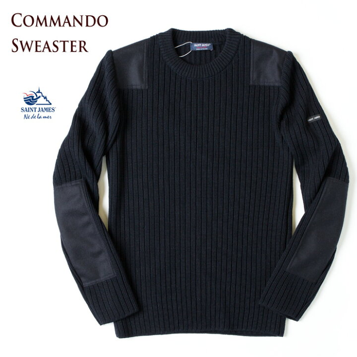 楽天市場】セントジェームス セーター クルーネック コンバット  