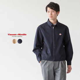 【スーパーSALE20%OFF】ヴァンソンエミレイユ ジャンパー TCツイル Vincent et Mireille VM191OT25030 ワーク ジャケット ブルゾン アウター