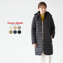 楽天市場】vincent et mireille ダウンコート（レディースファッション 