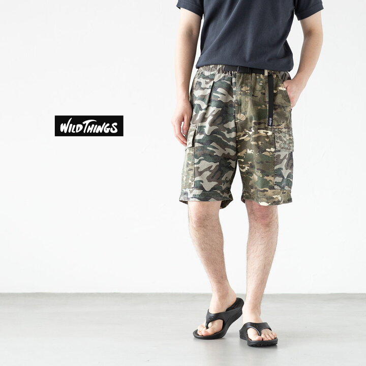 楽天市場】【20%OFF】 ワイルドシングス カモ リップ ショーツ WILD