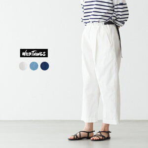 ���C���h�V���O�X �V�F���e�b�N �f�j�� �^�b�N ���C�h�p���c �⊴�f�� ���� UV�J�b�g WTW22010SG ���f�B�[�X �㕪�� �C�[�W�[�p���c