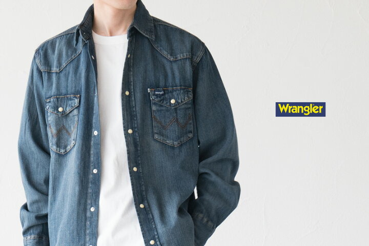 楽天市場】米国直輸入 ラングラー ウエスタン ワークシャツ Wrangler 