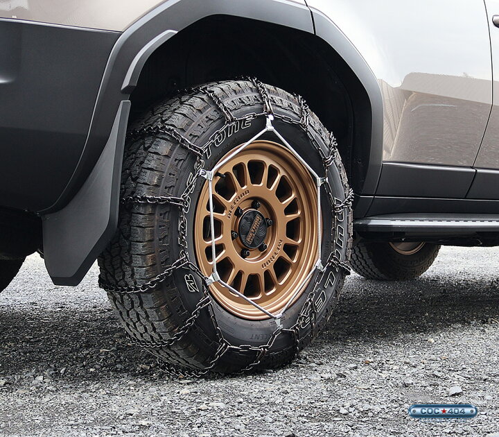 楽天市場】国産の大口径 金属製 タイヤチェーン 315/75R16 パーツ 保護 