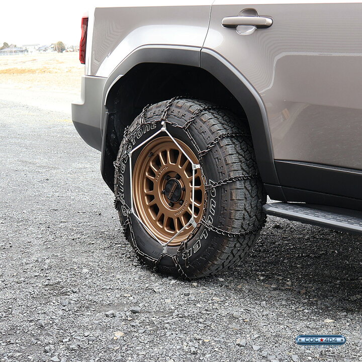 楽天市場】国産の大口径 金属製 タイヤチェーン 265/70R18 トヨタ 250 