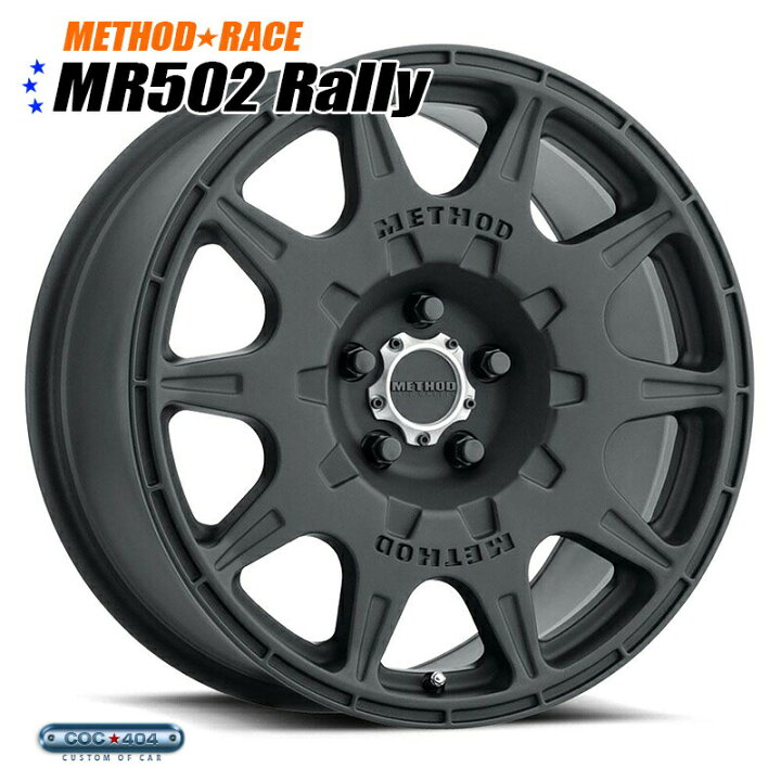 楽天市場】【16インチ】Method Race MR502 Rally (メソッドレース 