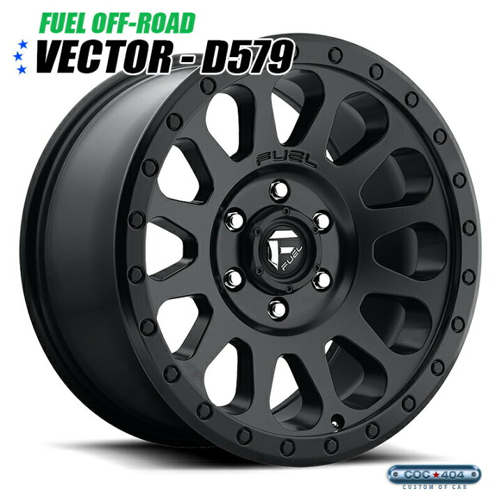 楽天市場】【17インチ】Fuel Offroad D579 Vector (フューエルオフ 