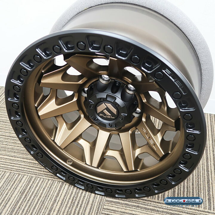 楽天市場】【17インチ】Fuel Offroad D696 Covert マットブロンズ 
