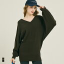 セール★2490円→1490円Vネックニットチュニック レディース メール便可 coca コカ