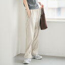 ＼マラソン15％OFF／カットジョーゼットサイドラインパンツ レディース メール便不可 coca コカ【西山茉希様着用】