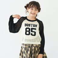 メッシュニットロゴトップス キッズ メール便不可 coca コカ