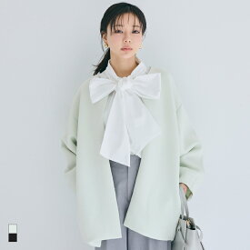 バウンススウェットノーカラーコート レディース 送料無料/メール便不可 coca コカ