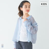 【FB26】セール★1690円→990円 ボタン肩あきシアーシャツ キッズ メール便不可 coca コカ