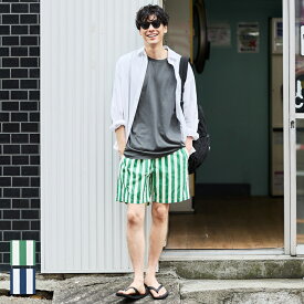 セール★1690円→1290円 メンズストライプショートパンツ coca コカ