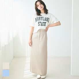 セール★2990円→990円 ストライプIラインスカート レディース メール便不可 coca コカ